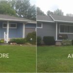 Before & After New Siding